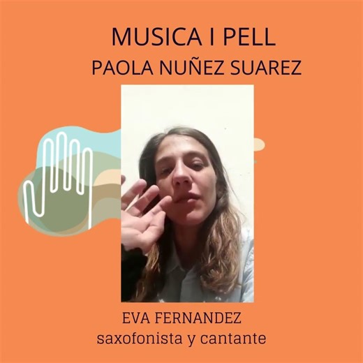 Musica i Pell, invitada: Eva Fernandez, saxofonista y cantante