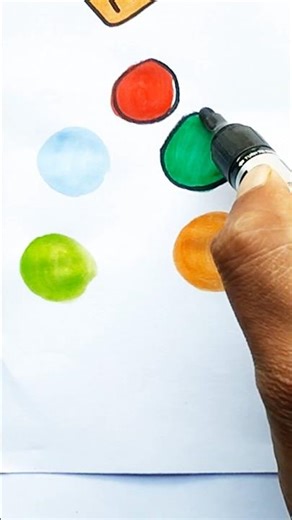 How to draw Colorful Tree 🌲🌲#art #drawing #youtubeshorts #coloringforkids #easydrawing #satisfied