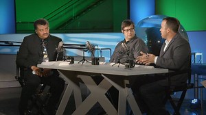 Neil deGrasse Tyson and novelist Salman Rushdie discuss the creation of scientifically accurate story worlds. | National Geographic TV