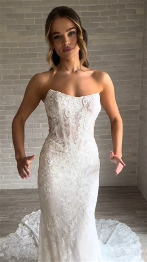 Watch Mermaid Wedding Dress for Bride on Amazon Live
