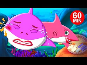 Baby Shark Got A Boo Boo + More Baby Shark Songs - FunForKidsTV Nursery Rhymes