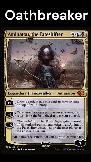 Aminatou, the Fateshifter OATHBREAKER mtg!