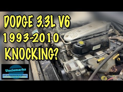 3.3 Litre Dodge Chrysler engine knock clicking issue & repair 1993 to 2010 (EP 307)