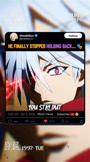 When the "Weak" MC is actually a LEGENDARY Hero 💀 #Anime #Shorts #plunderer