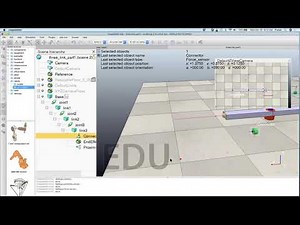 CoppeliaSim 6: Pick and Place in 2D (1 of 2) (Fall 2020)
