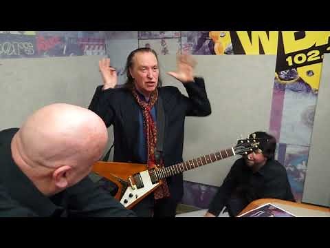 Dave Davies of The Kinks plays live in the studio at WBAB