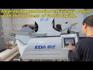 Automated fabric spreading process in garment production