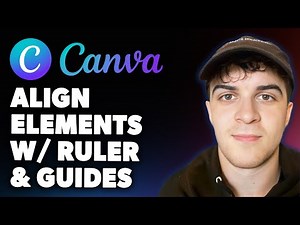 How to Align Elements in Canva with Ruler & Guides (Full 2025 Guide)