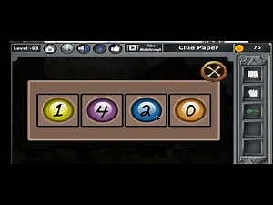 100 Doors Escape Room Mystery Part 4 Level 93 Walkthrough