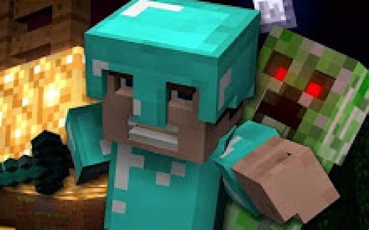 【MV字幕】复仇 Revenge-卡拉OK字幕 伴奏|小白复仇记|TryHardNinja|CaptainSparklez