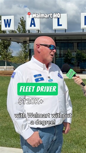18K views · 94 reactions | How much does a private Fleet Driver make at Walmart? We asked, and learned more about Walmart's Associate-to-Driver program, which helps associates earn their commercial driver's license (CDL) and join the safest fleet on the road! #WalmartPartner #SalaryTransparentStreet #WorkAtWalmart #WalmartCareers | Salary Transparent Street | Facebook