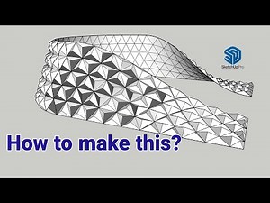 Modeling with FREDO6 TOOLS and QUAD FACE TOOLS in SketchUp!