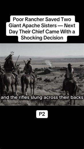487K views · 6.2K reactions | P2 Poor Rancher Saved Two Giant Apache Sisters - Next Day Their Chief Came With a Shocking Decision | Famous Story | Facebook
