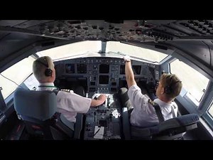 Aer Lingus Cockpit Video | Dublin to Washington | Inaugural IAD Flight