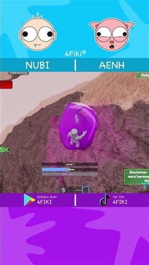 AENH AND NUBI ON THE ALIEN PLANET ROBLOX 4FIKI® 1