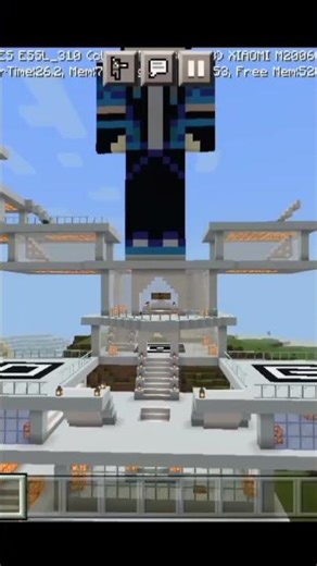 Mansion in minecraft #shorts #minecraftmemes