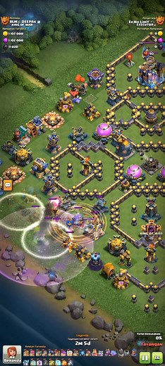 Liga Legenda🏆 Meteor Golem Fireball by Ex-NoLimit #cocindonesia #clashofclans