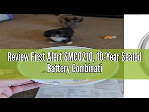 Review First Alert SMCO210, 10-Year Sealed Battery Combination Smoke & Carbon Monoxide Alarm with Sl
