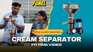 1.8K views | Cream Separator Installation & Fitting Video✅ Cream...