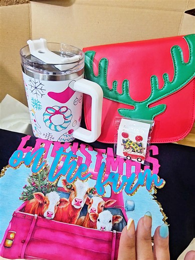 Pink Christmas Tumbler Bundle: Pack an Order With Me! 🎄