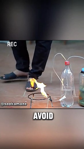 Simple bio gas made from rotten fruits. #lifehacks #reels #genius #gas #handmade #bio #biogas #Smart #geniuschallenge #creativity | SeekAmaze