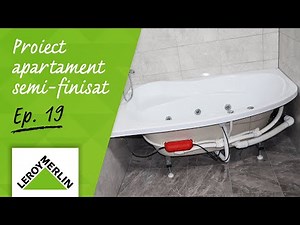 How to install a bathtub in 5 minutes ?! Ep 18