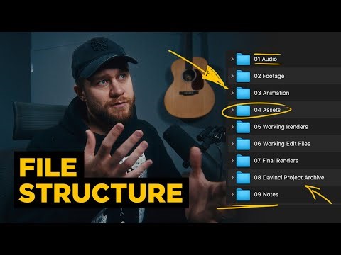 My Video Editing Folder Structure and File Management Template