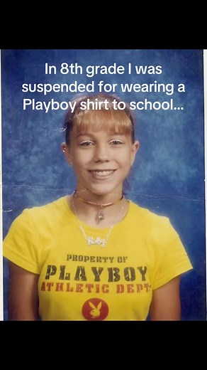 Playboy Shirt Suspension: 8th Grade Picture Day Yearbook Story