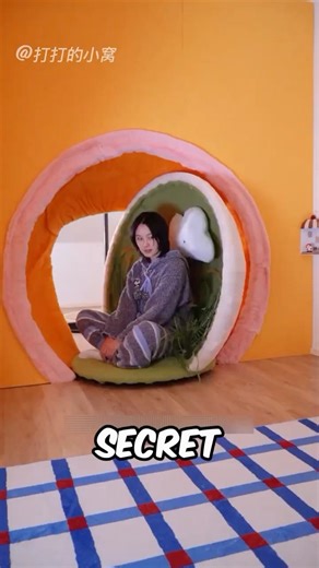 She Built a SECRET Room Inside Her House 😳🏠