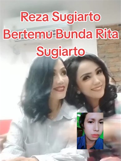 Pertemuan Hangat Reza dan Bunda Rita Sugiarto