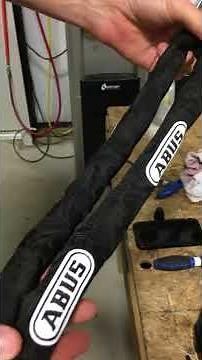 Using the Abus Adaptor Chain 6KS