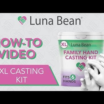Luna Bean Keepsake Hands - XL - Family or Group Casting How To
