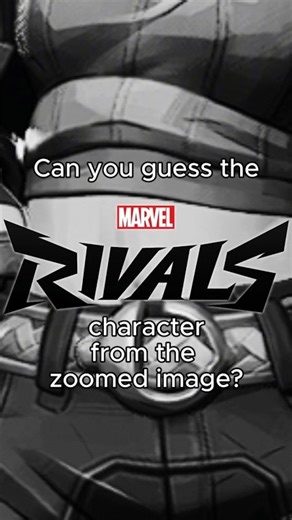 Can You Guess the Marvel Rivals Character? | [PART 38] #marvelrivals #quiz #shorts