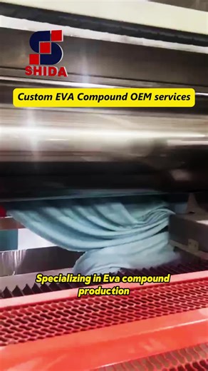 Specializing in EVA Compound production, our factory provides attentive service! Our materials are suitable for EVA building blocks and beach bags, and can be customized according to your needs. Collaborating with us, you'll receive exclusive solutions – don't miss out on this excellent manufacturer! #EVACompound #EVAPlasticGranules #EVAPlasticProduct #EVARawMaterialofShoes #EVAShoeMaterial