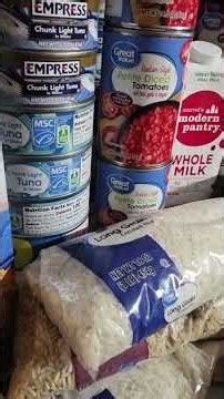 Great grocery haul from the food pantry! 🛒💚 Starting the year off great! 👍✨#GratefulHeart #Thankful