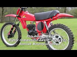 Classic Dirt Bikes "1977 CR125 Honda Elsinore"