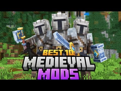 Top 10 BEST Medieval Mods In Minecraft PE/Java Edition (1.21+)