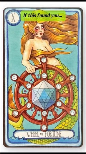 If This Tarot Reading Found You… Wheel of Fortune | Growth, Rebirth & Abundance Message 🌠