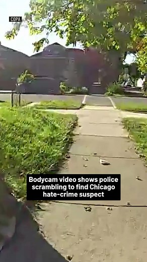 Bodycam video released Thursday shows Chicago police officers scrambling to find a now-deceased hate crime suspect in a West Rogers Park neighborhood shooting. Read more at the 🔗 in our bio. #bodycam #hatecrime #chicagopolice