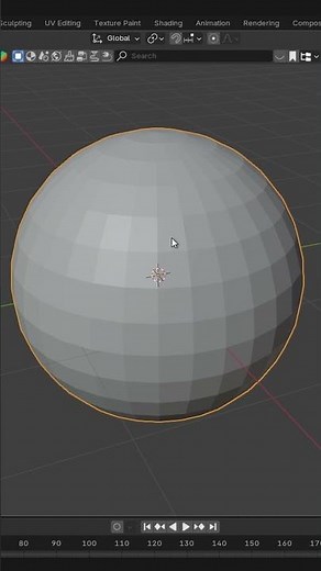 How to make “Blender Shiny Metal Material in 30 Seconds #edit #blender #blender3d#shorts