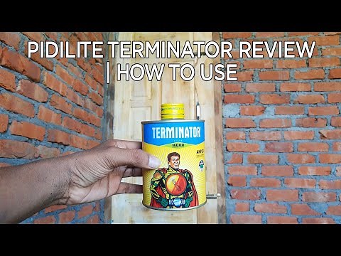 Pidilite Terminator Wood Preservative Review | How to use