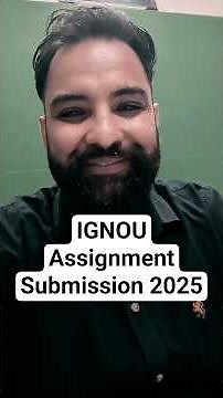IGNOU Assignment Submit Last Date 2025| IGNOU Update| IGNOU News #ignou #ouclass