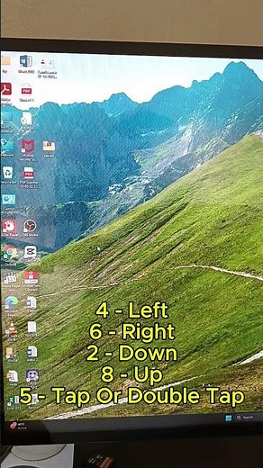 Use your keyboard as mouse #shorts #KeyboardAsMouse #KeyboardShortcuts #pc