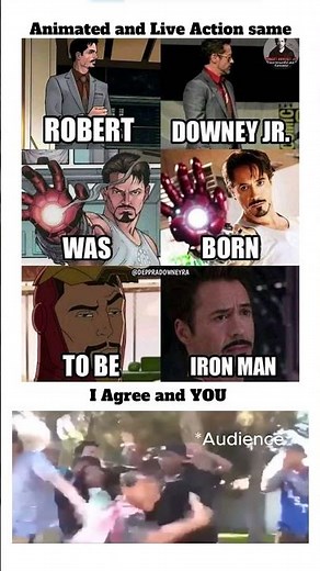 R.D.J. Was Born to Be Iron Man 😱 Perfect Casting Ever