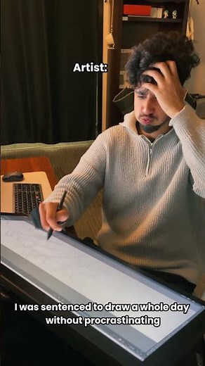 How do you stay focused in an intense workflow? #art #illustration #tablet #huion