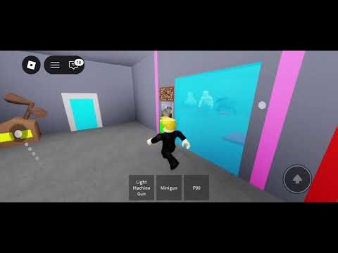 Scp and Trevor creature in Roblox game 🎮