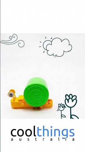 A futuristic mechanical snail robot!