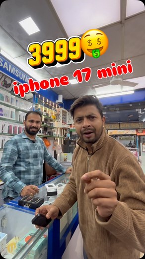 Manik_Mobile_Shopee on Instagram: "iphone 17 Mini Only-3999₹ at Sonipat😱 😍offer offer offer😍 . . at sonipat Cont : 8168409821 Add:- near sunil sweats, Geeta bhawan chowk, sonipat 131001 . . #manikmobileshopee #sonipat #iphone17 #discount #allmodellamination"
