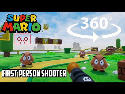360° Mario First Person Shooter in VR 2020 | Unreal Engine Fan Game
