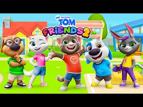 All Friends Together! My Talking Tom Friends 2 Complete Gameplay Walkthrough